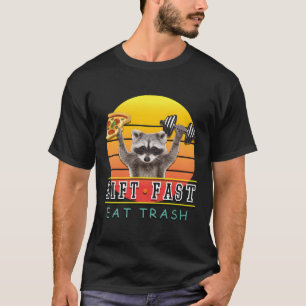 T-shirt Fitness Levage Rapide Manger Déchets Raton Laveur