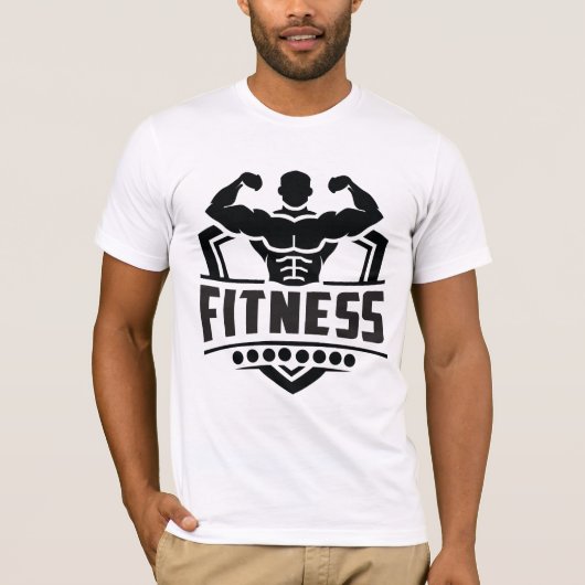 T-shirt Fitness Motivation Graphic | Strong & Active Life (Devant)