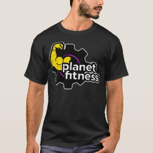 T-shirt Fitness Planet Gym Fitness Bicep Exercice entraîne
