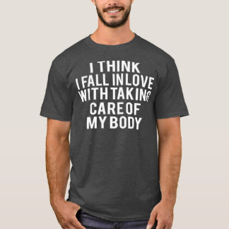 T-shirt Fitness prenant soin de mon corps