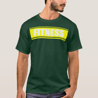 T-shirt Fitness Salle De Fitness Jaune Salle De Fitness Sa