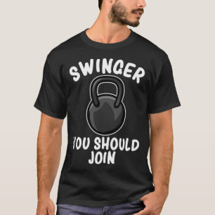 T-shirt Fitness Swinger Kettlebell entraînement