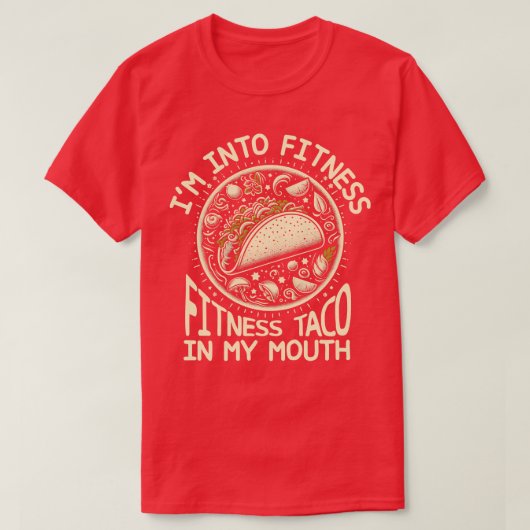 T-shirt Fitness Taco (Design devant)