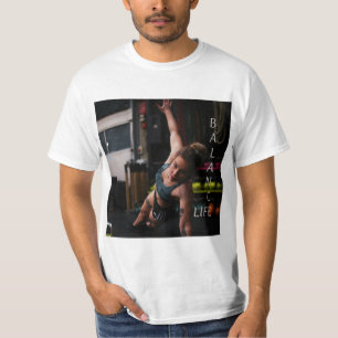 T-shirt Fitness Yoga Balance Life