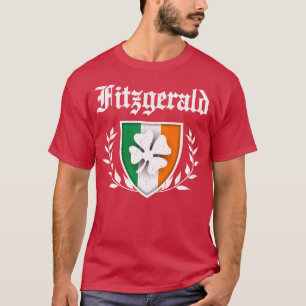 T-shirt Fitzgerald Famille Shamrock Crest Dresse vintage