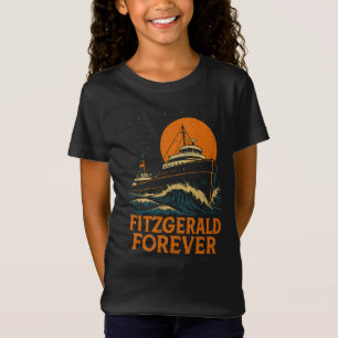 T-Shirt Fitzgerald Forever – Hommage à la tempête rétro Vo