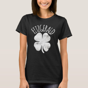 T-shirt Fitzgerald Nom de famille correspondant St Patrick