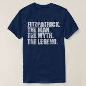 T-shirt Fitzpatrick Fitzpatrick Nom de famille Fitzpatrick (Design devant)
