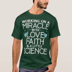 T-shirt FIV cool Pour Hommes Femmes Embryo Transfert Mirac