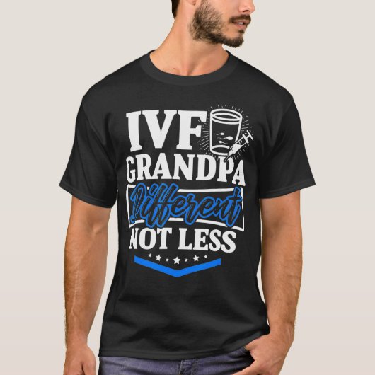 T-shirt FIV Guerrier cadeau Grand-père Moins de transfert (Devant)