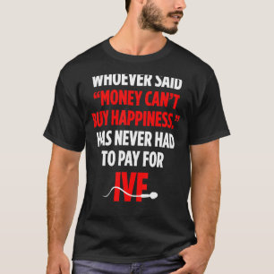 T-shirt FIV Guerrier Transfert d'argent Jour Infertilité