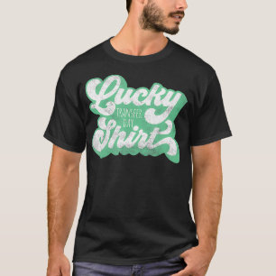 T-shirt FIV Lucky Transfert Jour Légèrement Distressed Ver