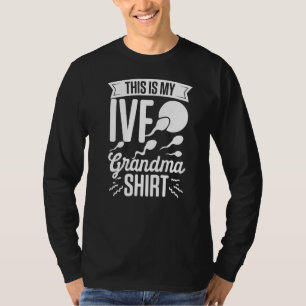 T-shirt FIV Survivor Guerrier Grandma Fun Transfert Jour d