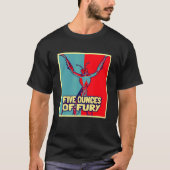 T-shirt Five Ounces Of Fury  Insect Entomology Praying Man (Devant)