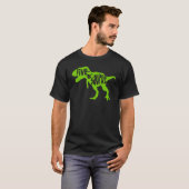 T-shirt Fiveasaurus Anniversaire Dinosaur 5ème Anniversair (Devant entier)