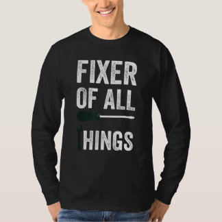 T-shirt Fixateur D'Équipement De Fête des pères Pour Homme