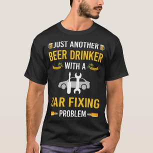 T-shirt Fixation des voitures pour buveurs de bière