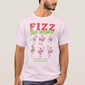 T-shirt Fizz la saison Joyeux Flamant rose P Mele Kalikima (Devant)