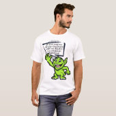 T-shirt Fizzlewhimsy Règne Comme Le Gobelin Vert (Devant entier)