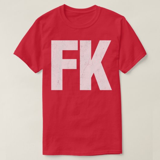 T-SHIRT FK (Design devant)