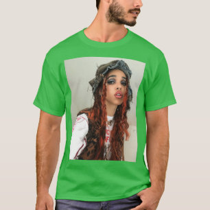 T-SHIRT FKA TWIGS CHEVEUX ROUGES