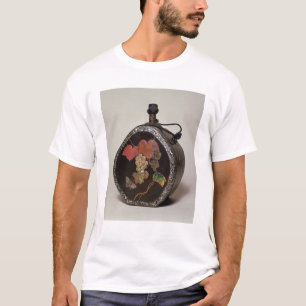 T-shirt Flacon de saké marqueté avec la nacre