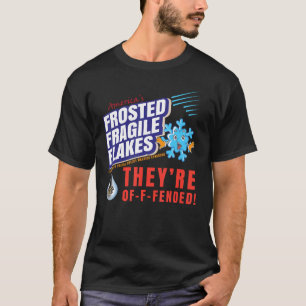 T-shirt Flacons Fragiles Frosted Drôle Anti-Libéral Pro Re