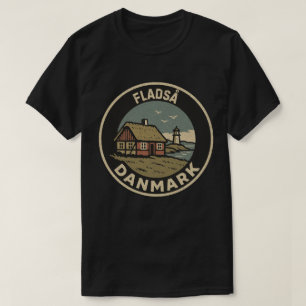 T-shirt Fladså, Danemark Danmark