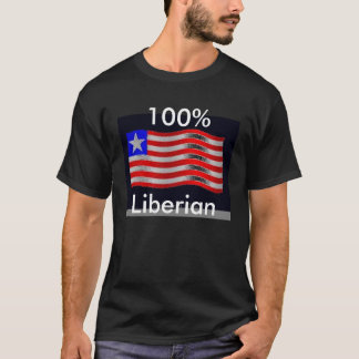 T-shirt flag3, Libérien, 100%