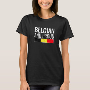 T-shirt Flag belge