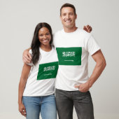 T-shirt Flag d'Arabie saoudite (Unisexe)