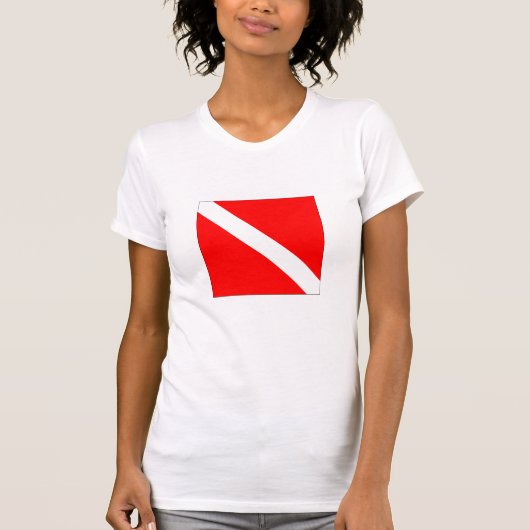 T-shirt Flag de Diver Down (Devant)