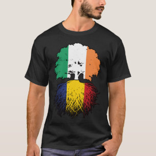 T-shirt Flag de l'Ireland Tree Roots