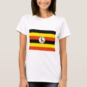 T-shirt Flag d'Ouganda (Devant)