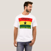 T-shirt Flag du Ghana (Devant entier)