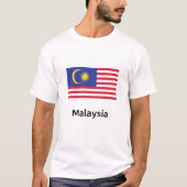 T-shirt Flag malaisien (Devant)