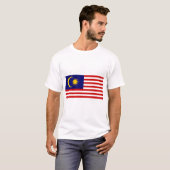 T-shirt Flag malaisien (Devant entier)