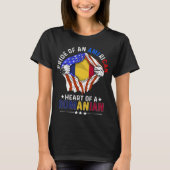 T-shirt Flag romanian (Devant)