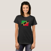 T-shirt Flag Saint Kitts And Nevis 1 (Devant entier)
