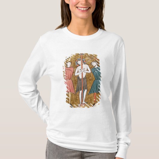 T-shirt Flagellation, de 'Psautier l'Usage De Paris (Devant)