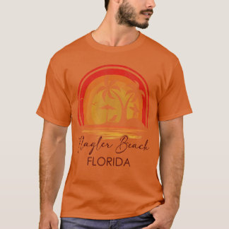 T-shirt Flagler Beach Floride Vacances d'été Soleil tropic