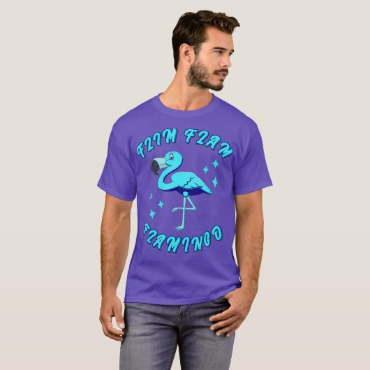 T-shirt Flam Flam Boys Flam Flam Flam Flam Flam Flamant ro (Devant entier)