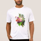 T-shirt Flamant et tu fleuris (Devant)