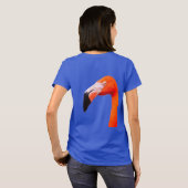 T-shirt "Flamant heureux" (Dos entier)