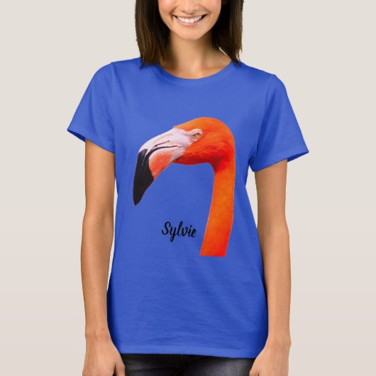 T-shirt "Flamant heureux" (Devant)