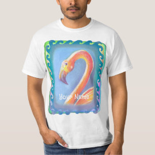 T-shirt Flamant ondulé