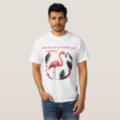 T-SHIRT FLAMANT ROSE (Devant entier)