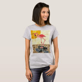 T-Shirt Flamant Rose (Devant entier)
