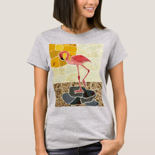 T-Shirt Flamant Rose