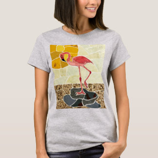 T-Shirt Flamant Rose